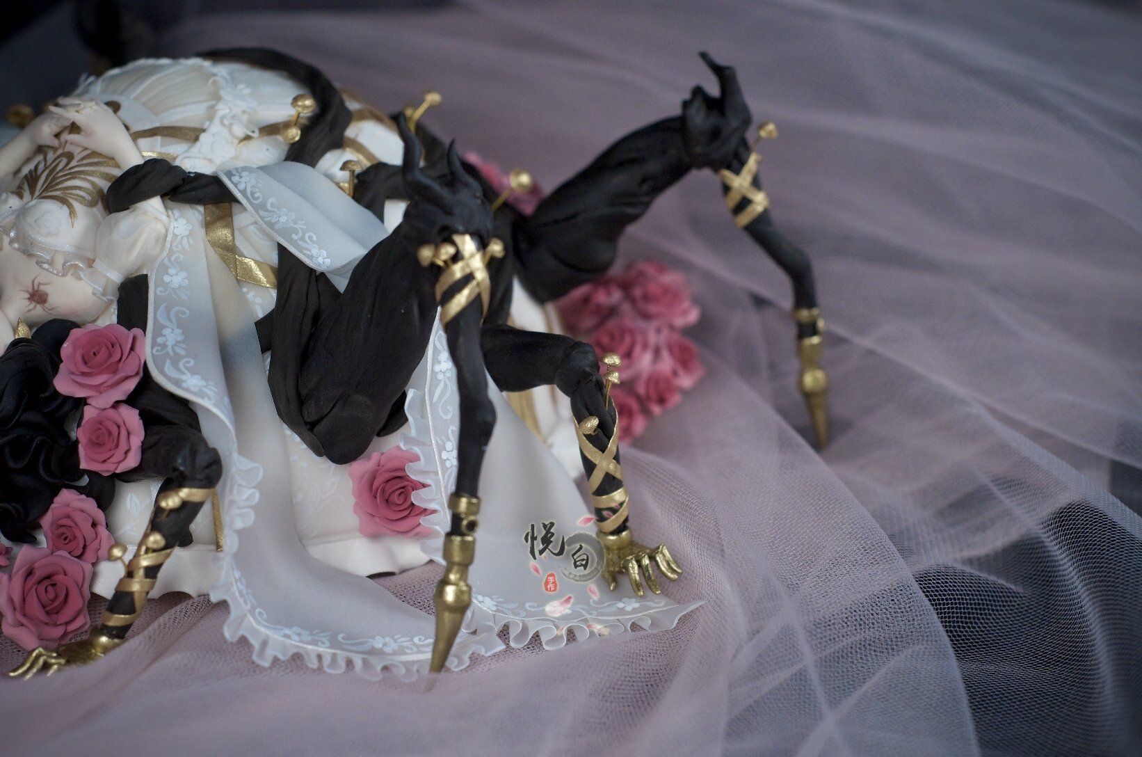 第五人格自制手办蜘蛛花祭 蜘蛛小姐姐最美的皮肤