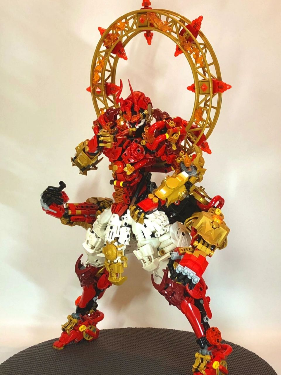 乐高生化战士moc 火之迦具土 大家好~今天继续给大家分享,火之迦具土.