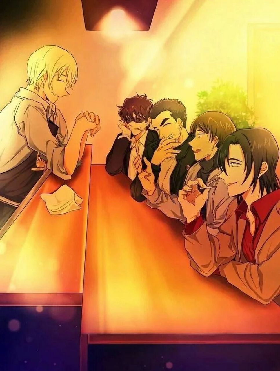 警校五人组壁纸来啦