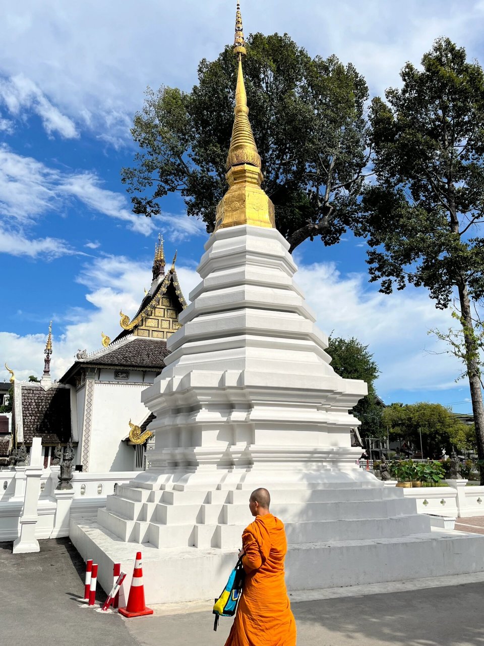 wat chedi luang 契迪龙寺 #清迈# 	 #泰国