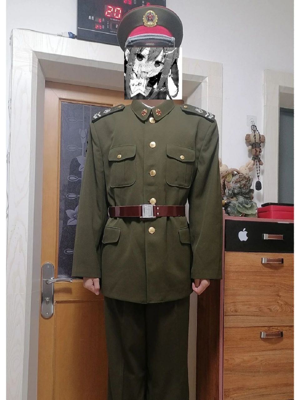 87式军服04式陆军三期士官 胎一下,大佬勿喷