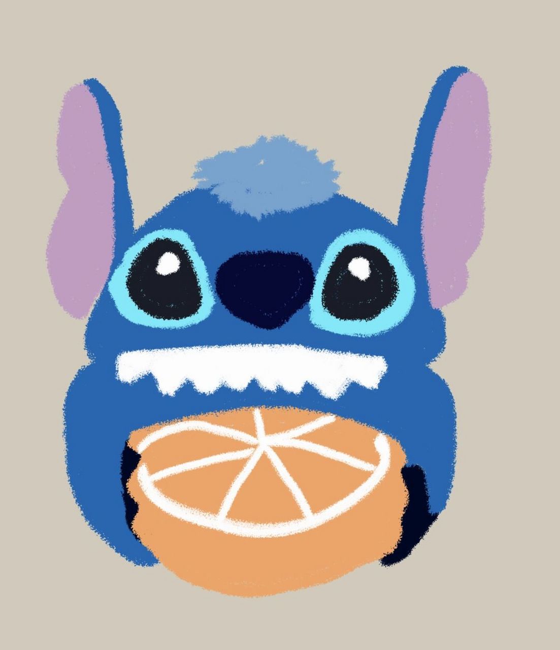 插画# #插画分享# #史迪仔# #史迪奇##头像分享# #情侣头像