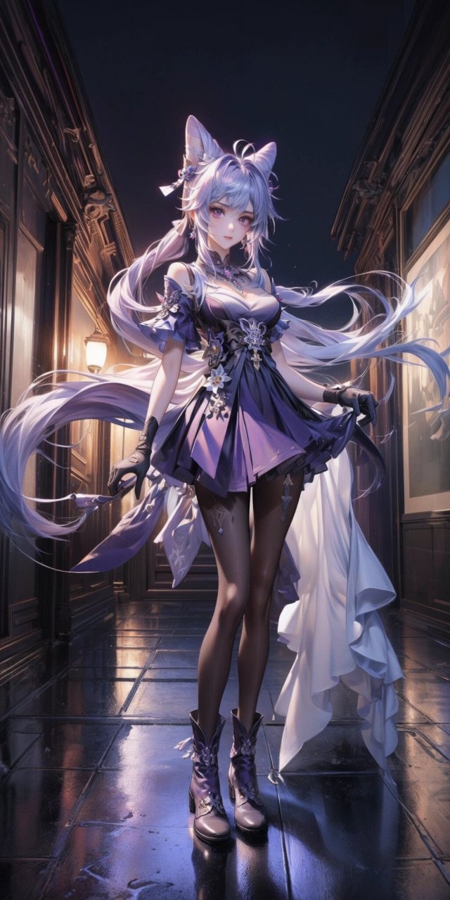 原神刻晴 二次元壁纸 刻晴小狐狸 #二次元# #壁纸分享# #每一帧都是