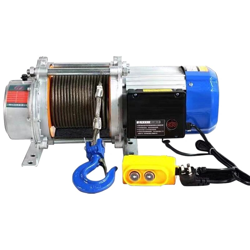卷扬机提升机起重升降机1.5吨吊车吊机家用220v380v电动葫芦机械