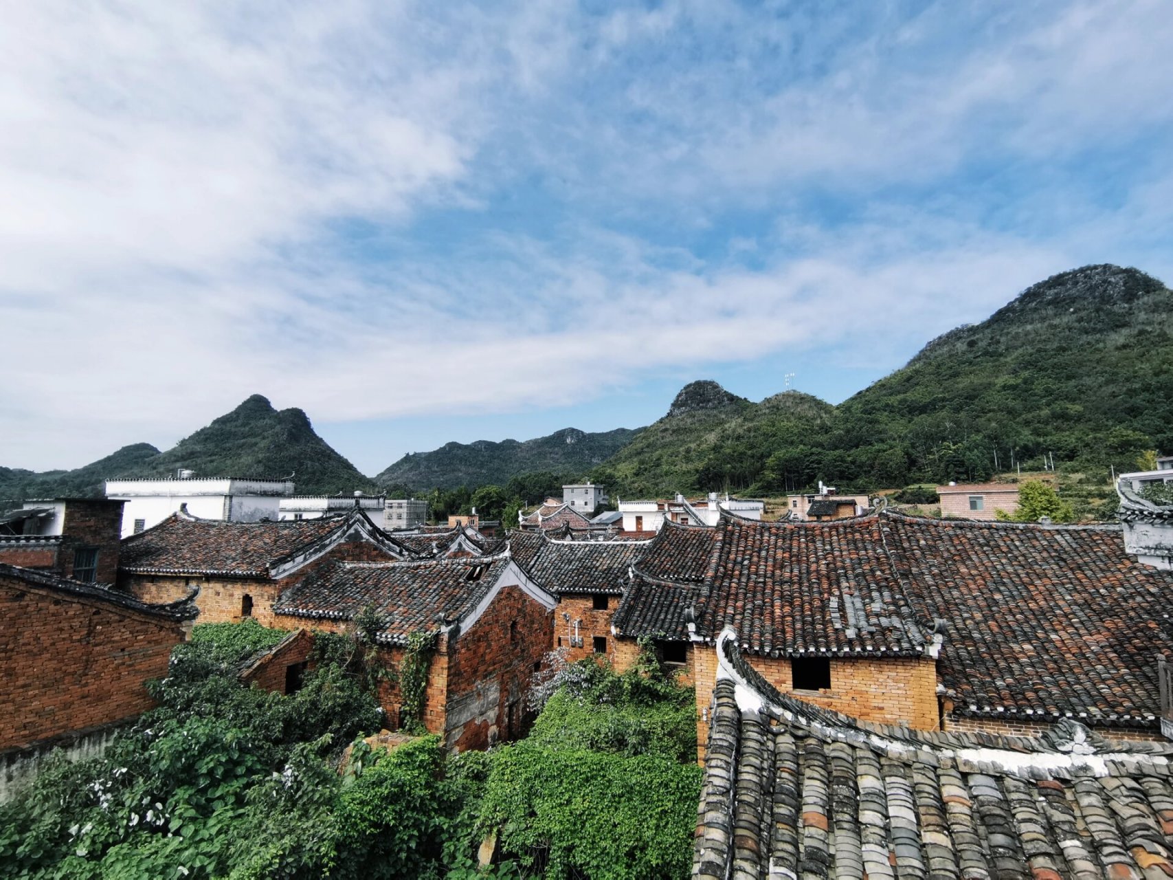贺州富川福溪古寨|一个适合慢走的小村庄 贺州富川福溪古寨很安静