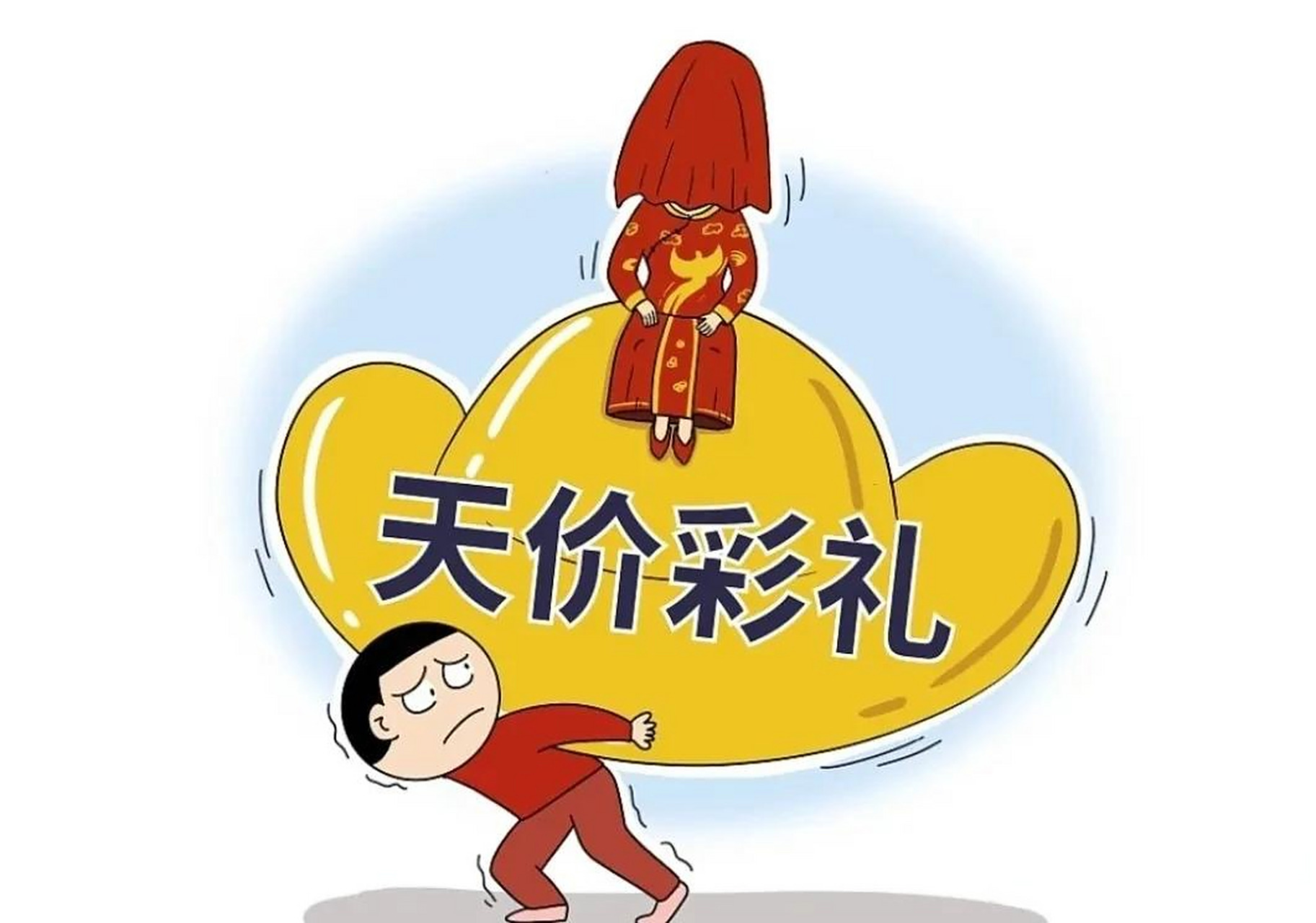 穷,重男轻女的父母嫁女儿要彩礼,不给不行,给少了不行,这钱比命重要