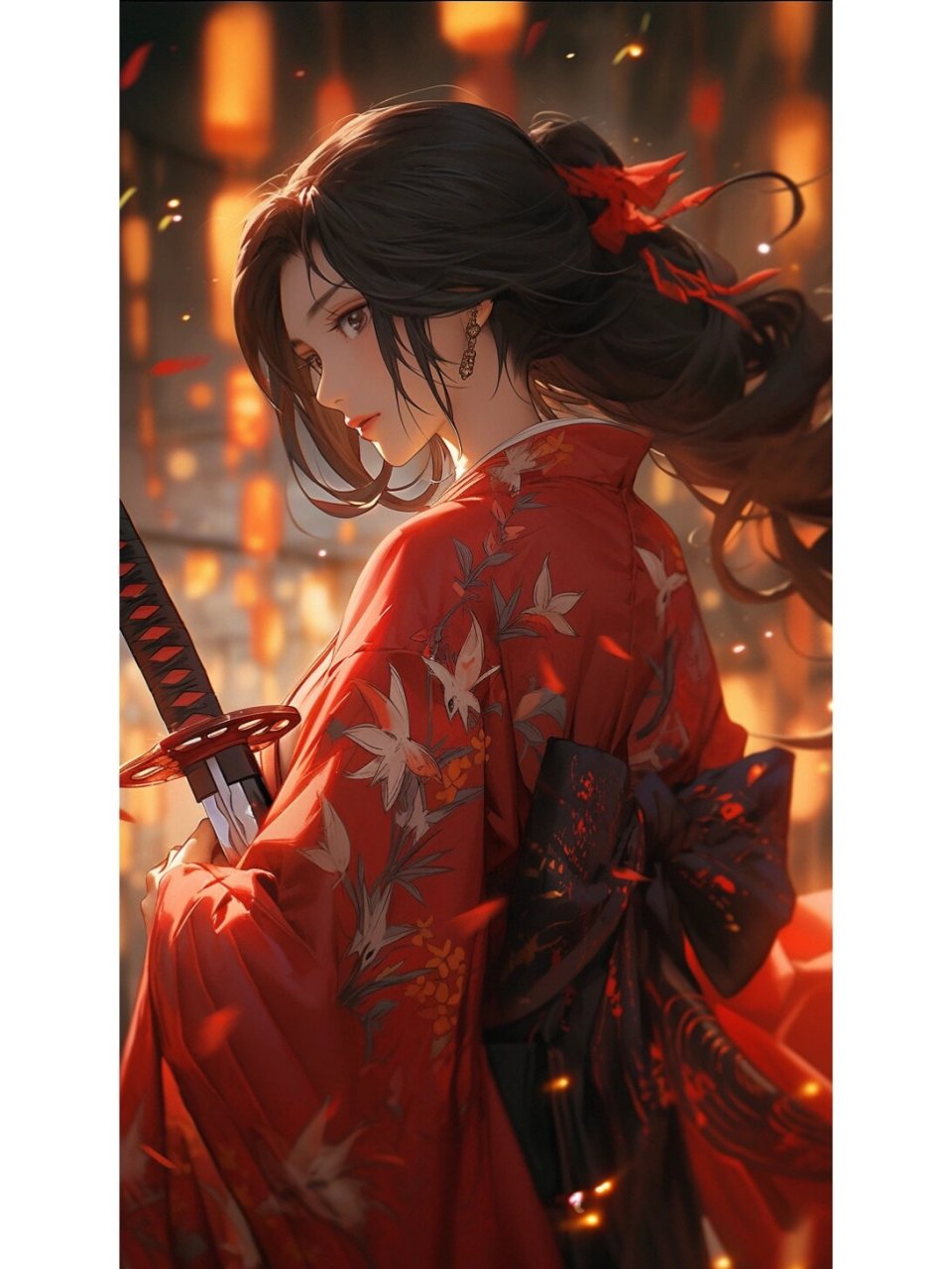 壁纸|女剑客