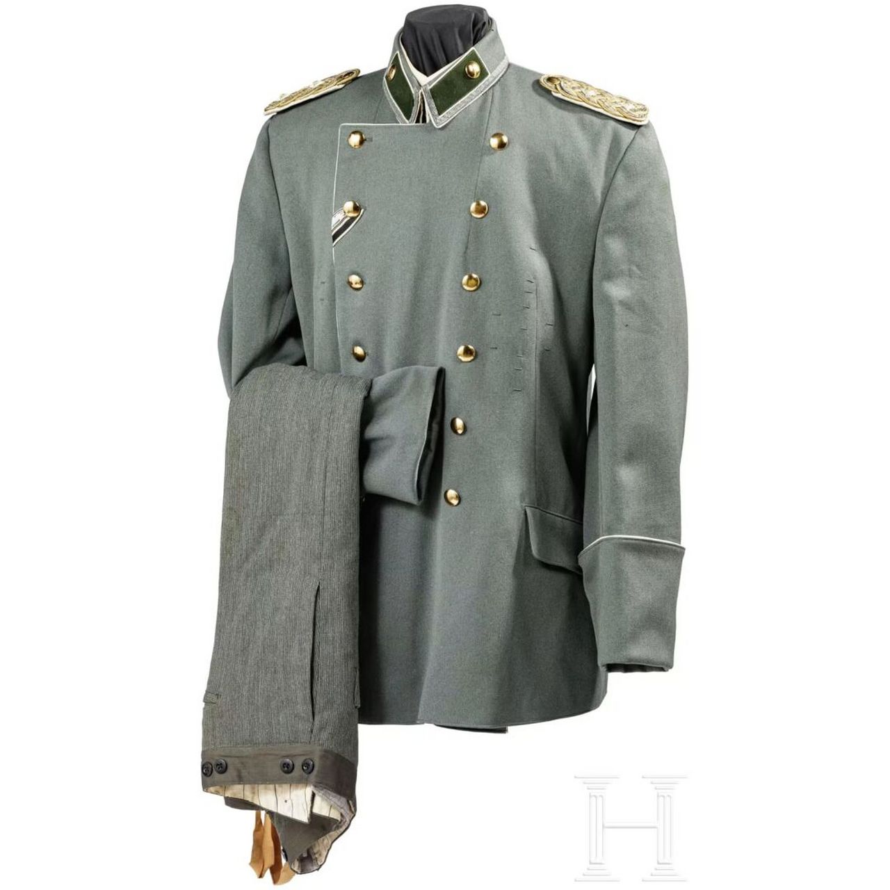 军事收藏:巴伐利亚王子定制的军装 巴伐利亚alfons王子定制的m1915