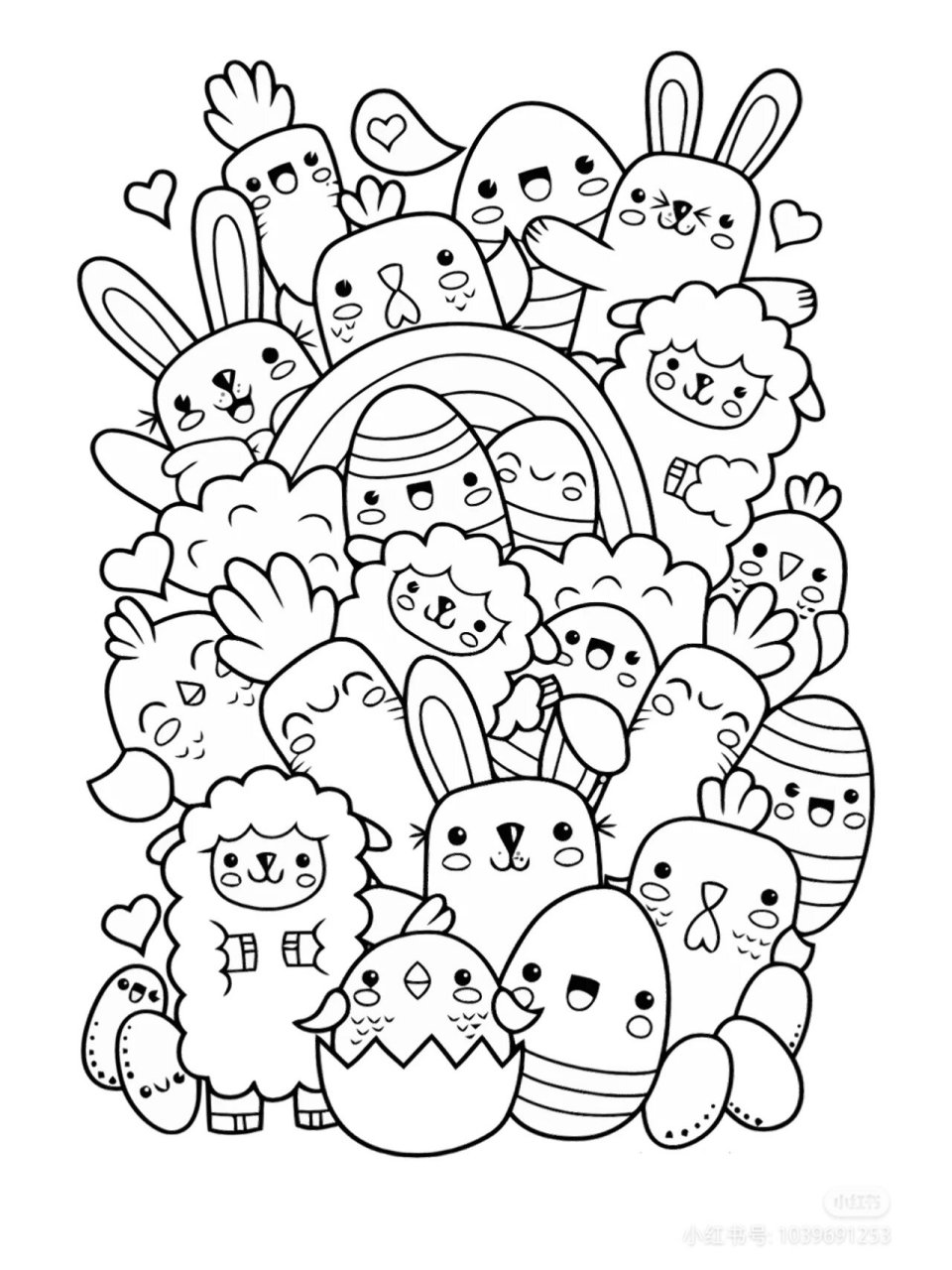 快收藏码住,超多款幼儿涂色画大集合 男宝女宝的都有哦,快看看吧