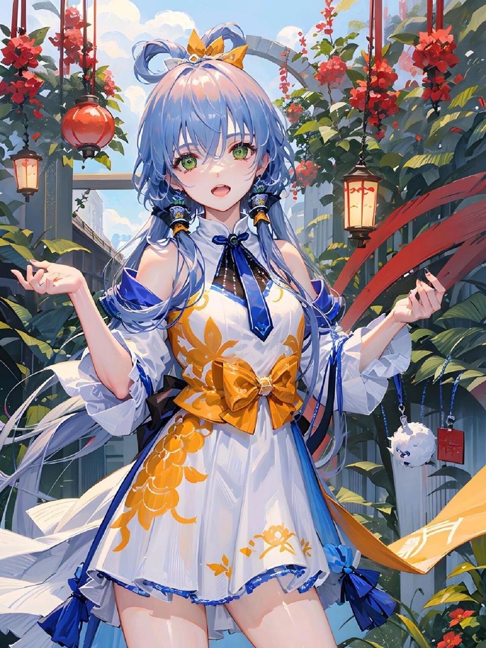 洛天依壁纸 喜欢的点赞加收藏