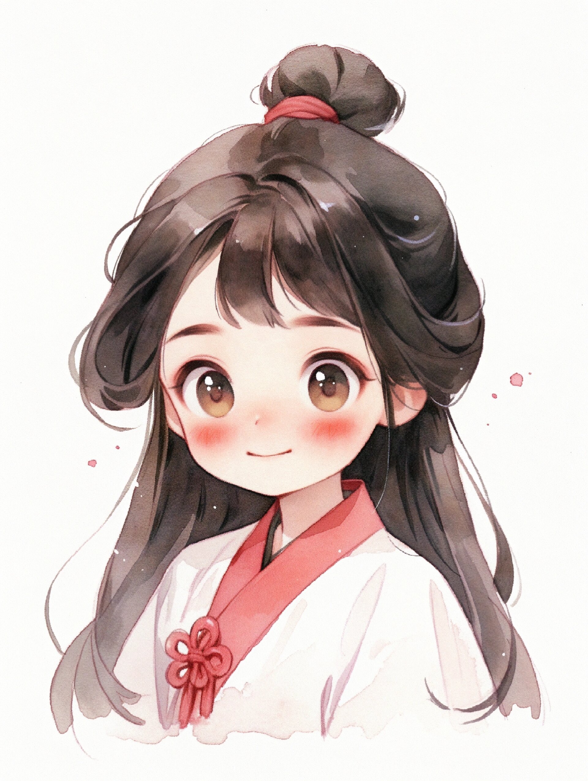 q版古风女生头像