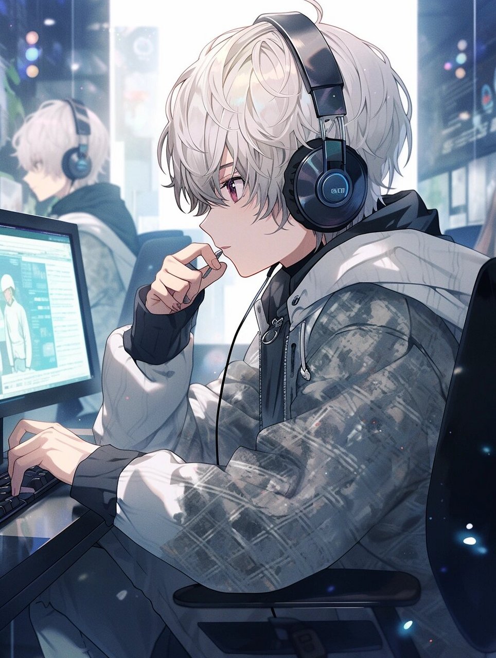 等你上线 | 电竞头像 | 动漫男生头像壁纸