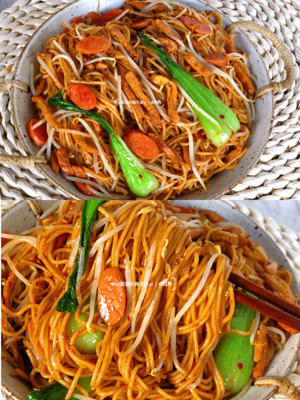 做法巨简单的96香辣肉丝孜然炒面96,十分钟快手!