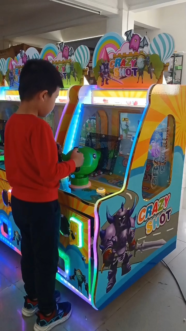 儿童游乐场打弹珠游戏机儿童打枪射球游戏机 儿童打枪游戏机儿童打