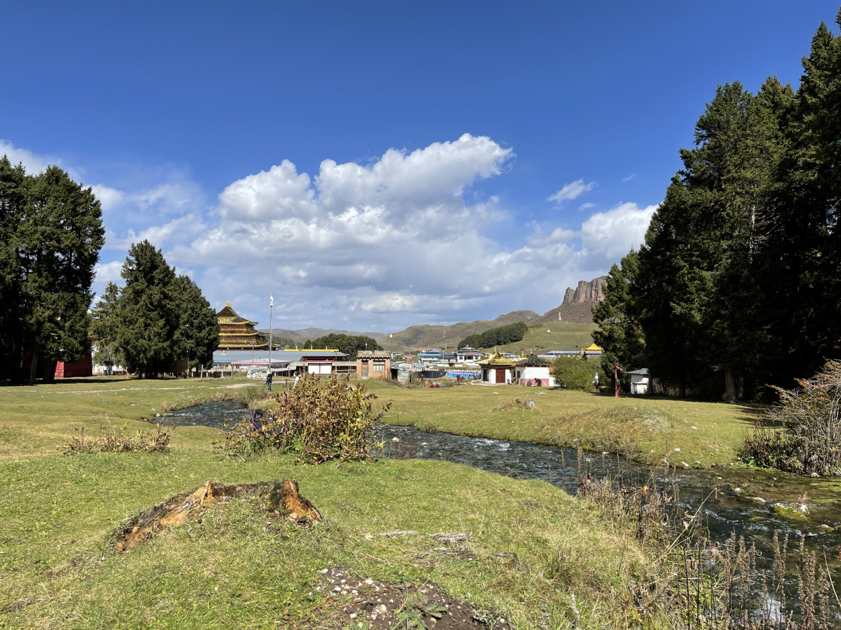 郎木寺大峡谷风景区图片