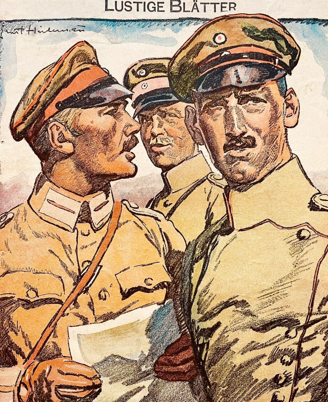 一战 德国讽刺漫画-9