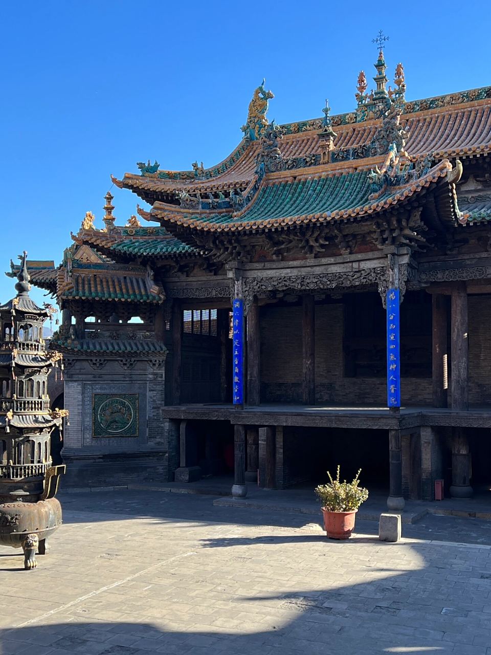 山西 介休 后土庙 位于山西省晋中市介休市庙底街 是一处道教全真派