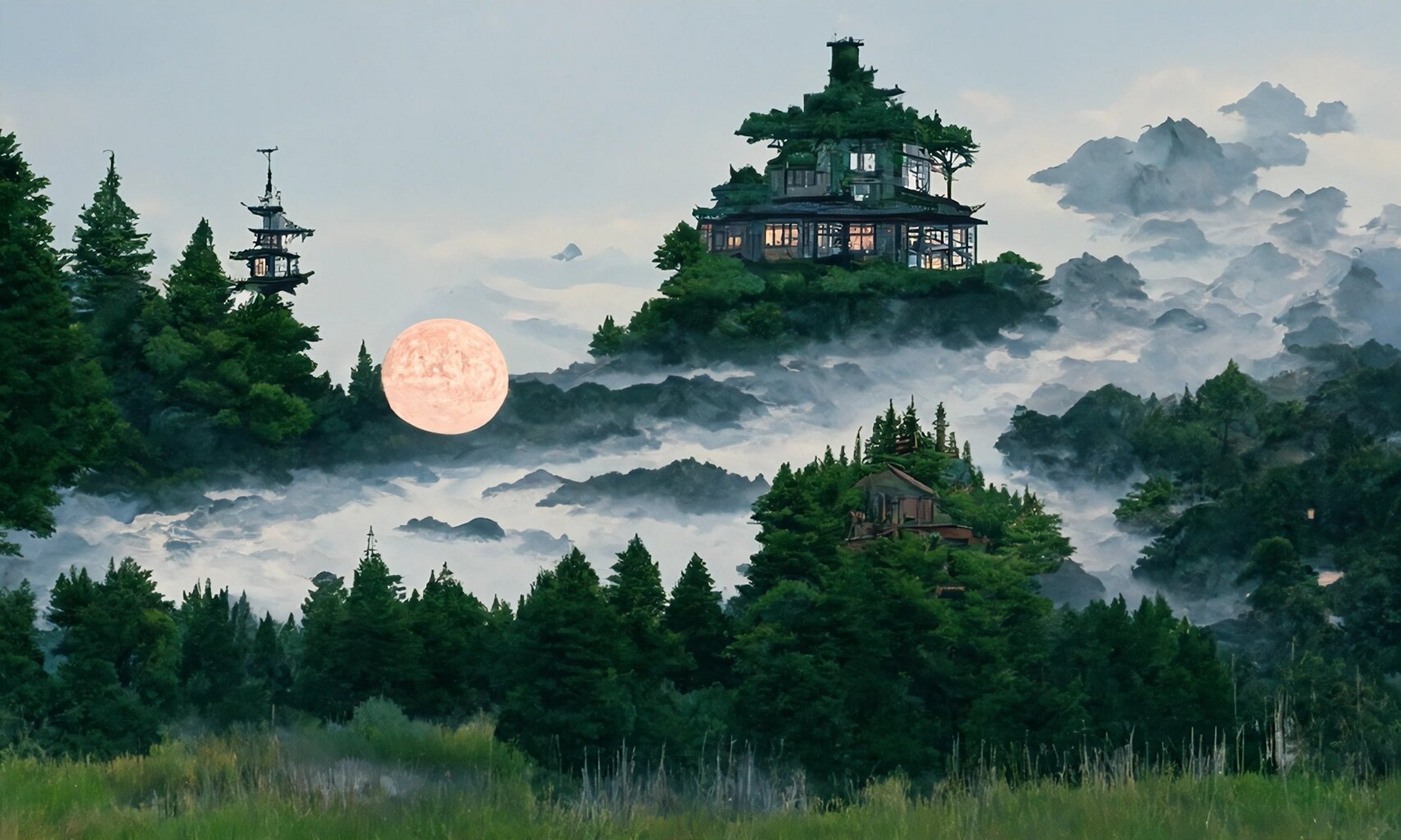 每天工作累了,就打开神仙配色壁纸养养眼…… 双月临近结束,okr赶不完