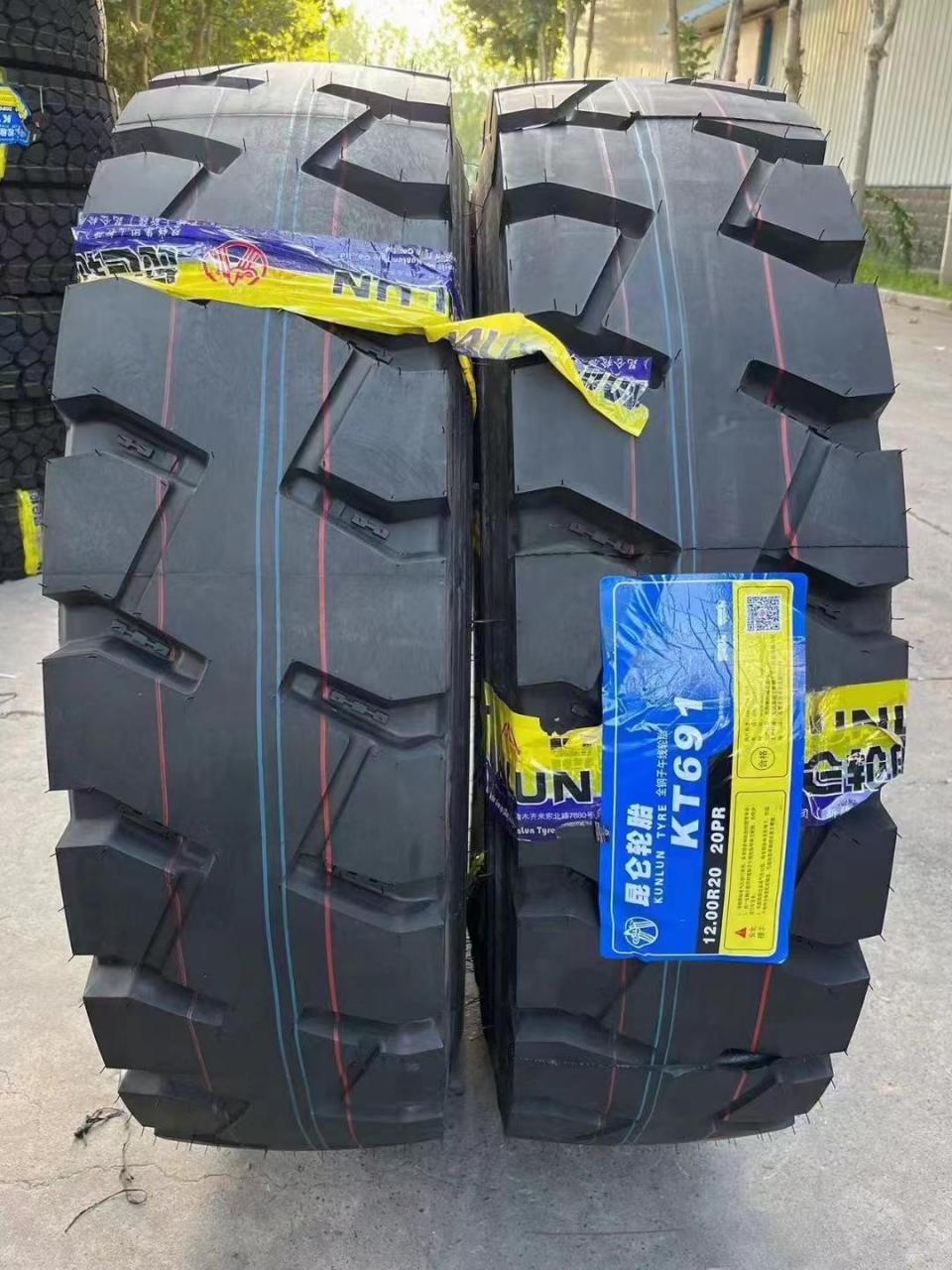 1200r20一线三包轮胎昆仑 路鳌 917/916/959/691/971 二线沙坨雪莲217