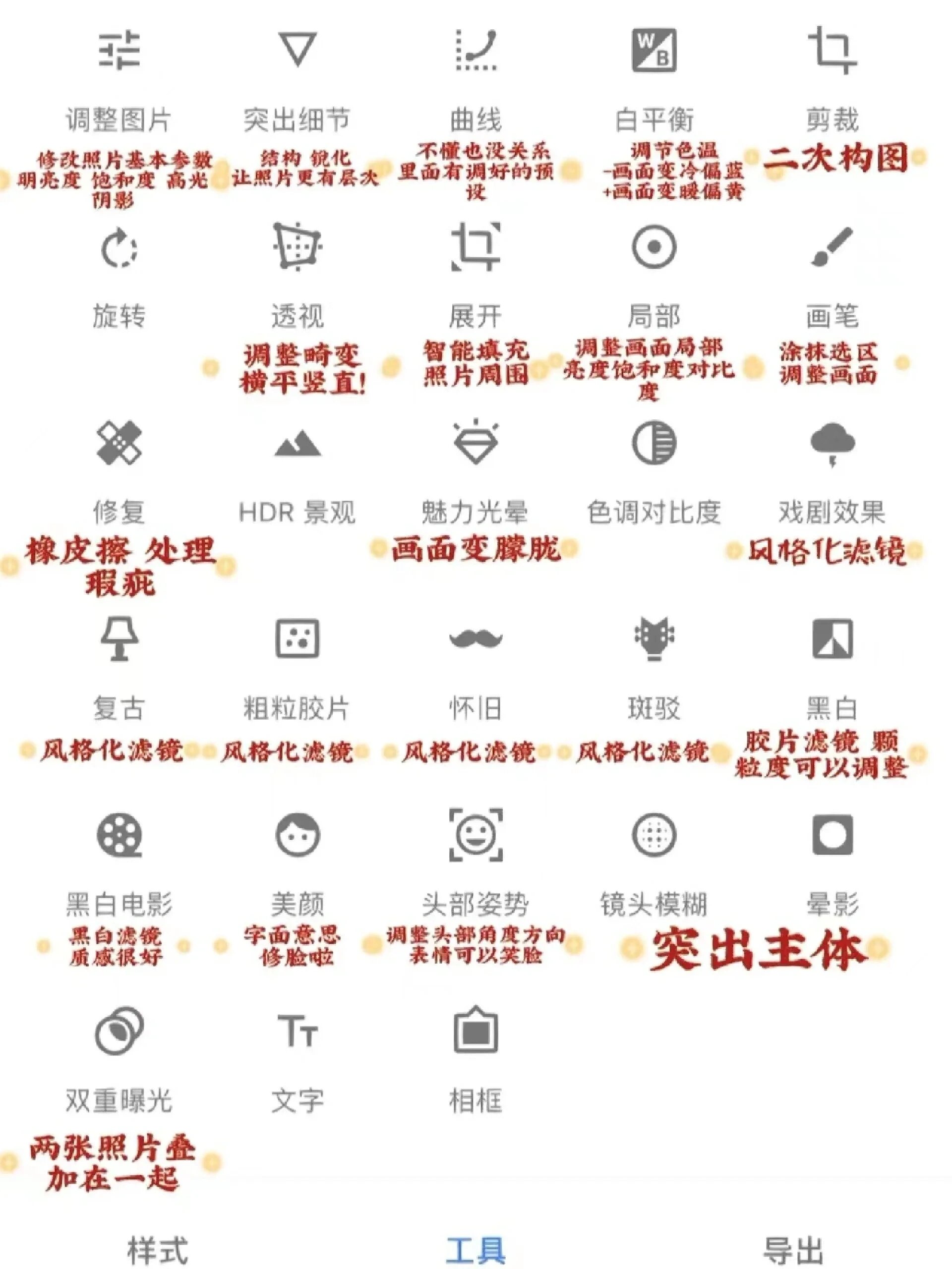 snapsee手机修图教程图片