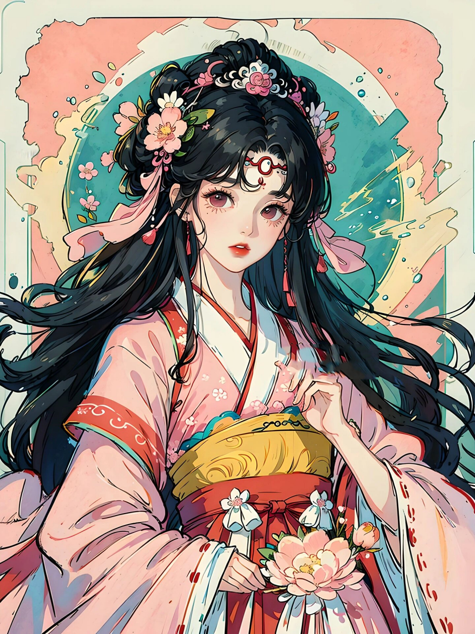 国风素材| 国风少女动漫