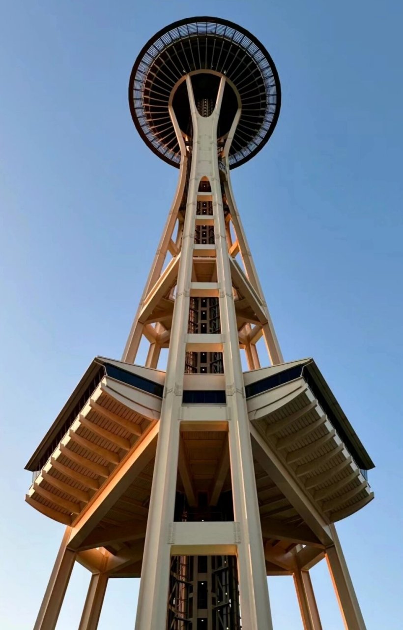 经典建筑案例——西雅图太空针塔 太空针塔(space needle)是位于美国