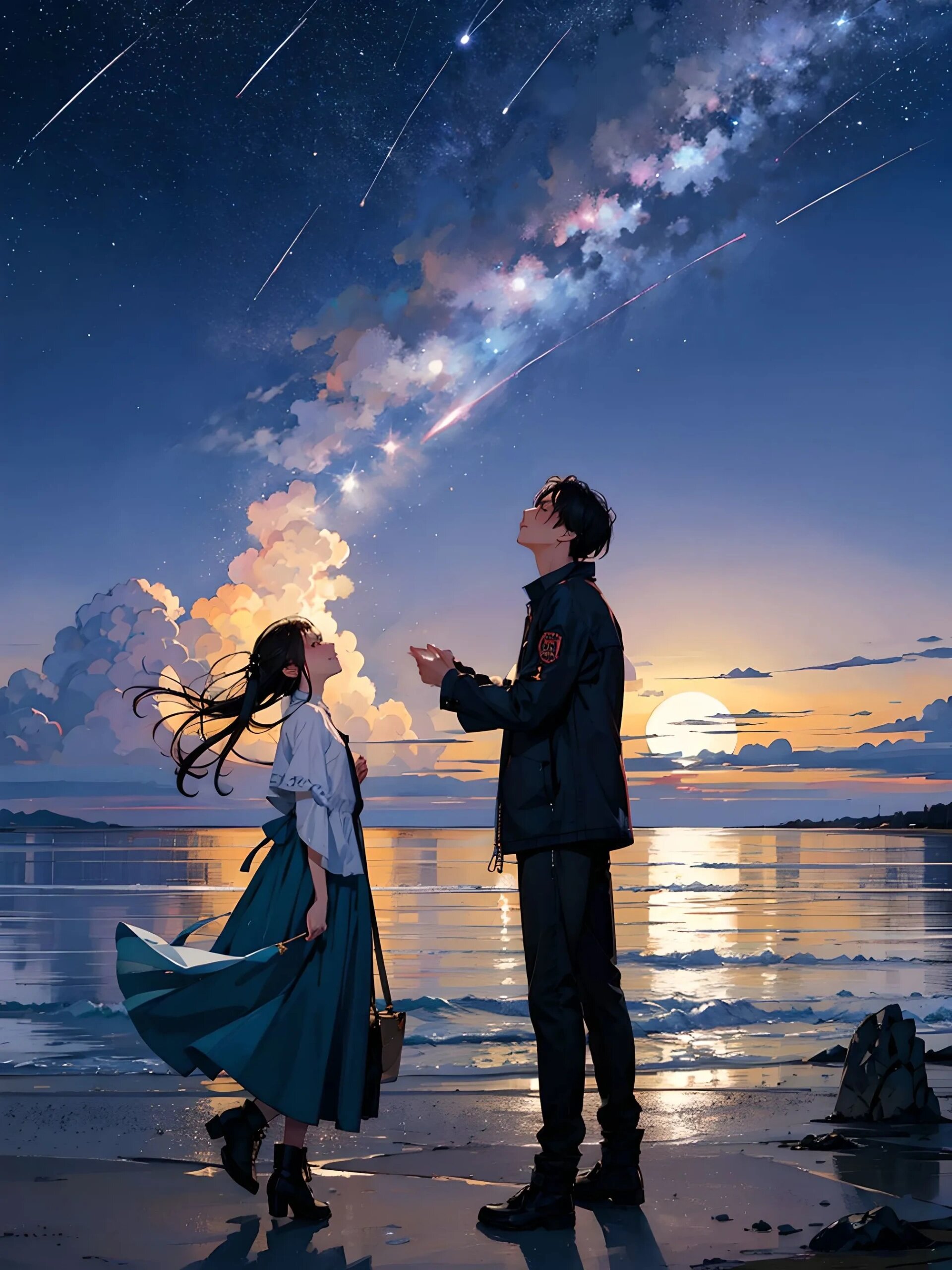 ai绘制可商用现代小说封面底图!禁止二商!仅限线上封面使用!