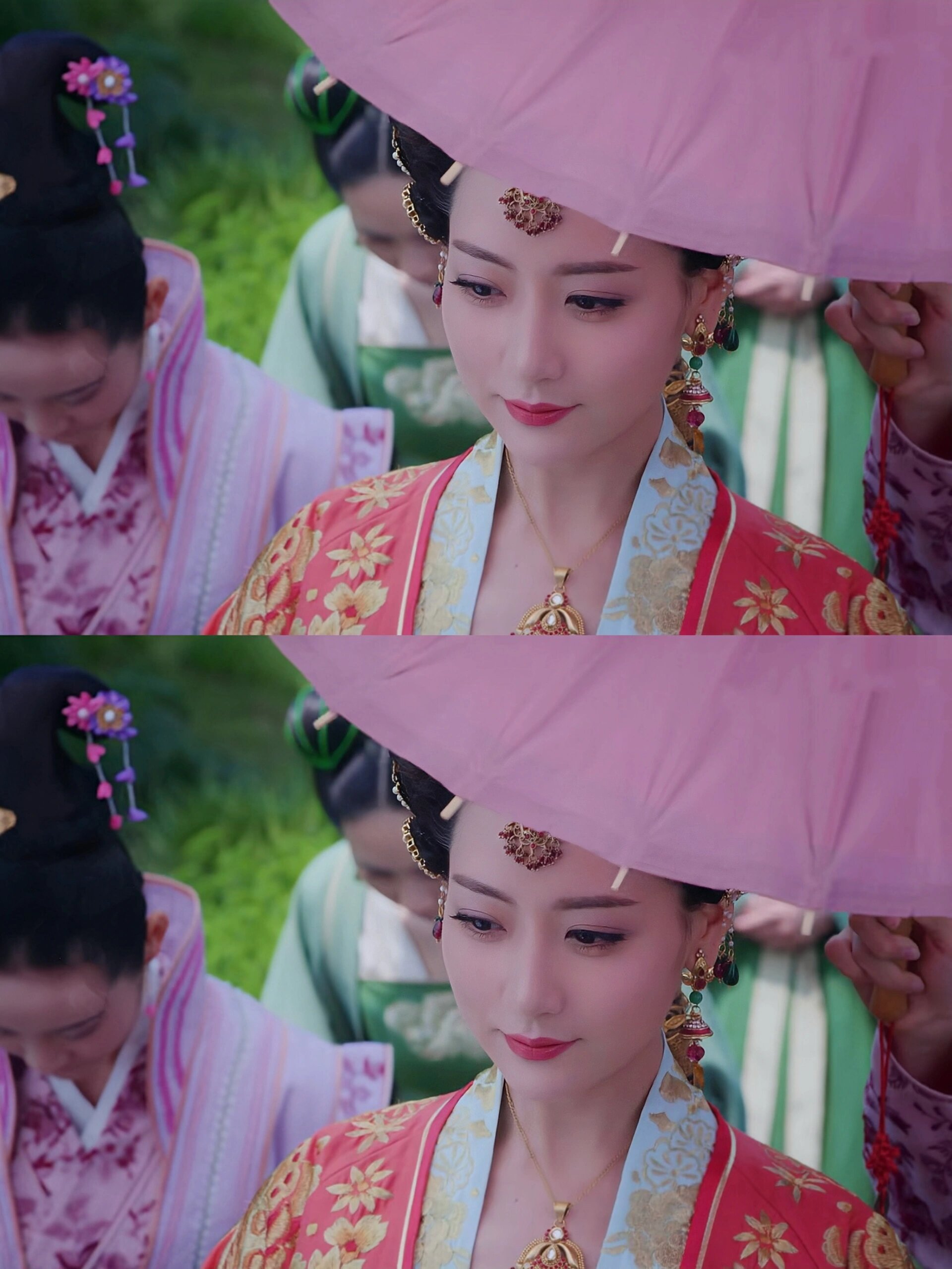 好多白冰演女二的剧里都能轻松把女主比下去留下很多高光时刻 长相