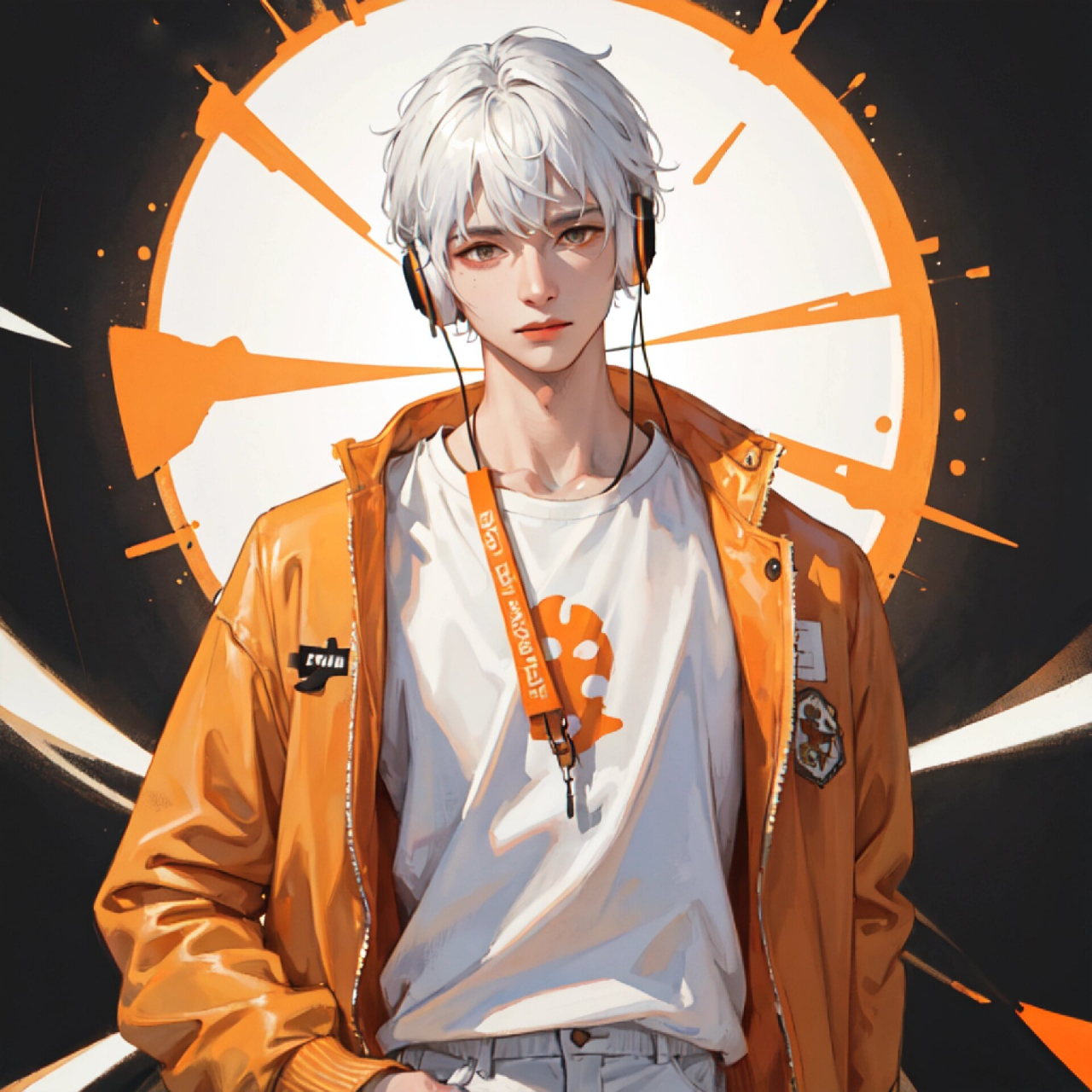 橙色系男头 橙色系男生头像,选一个做你老公吧!