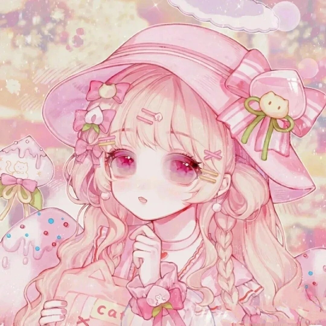 紫粉闺蜜头像