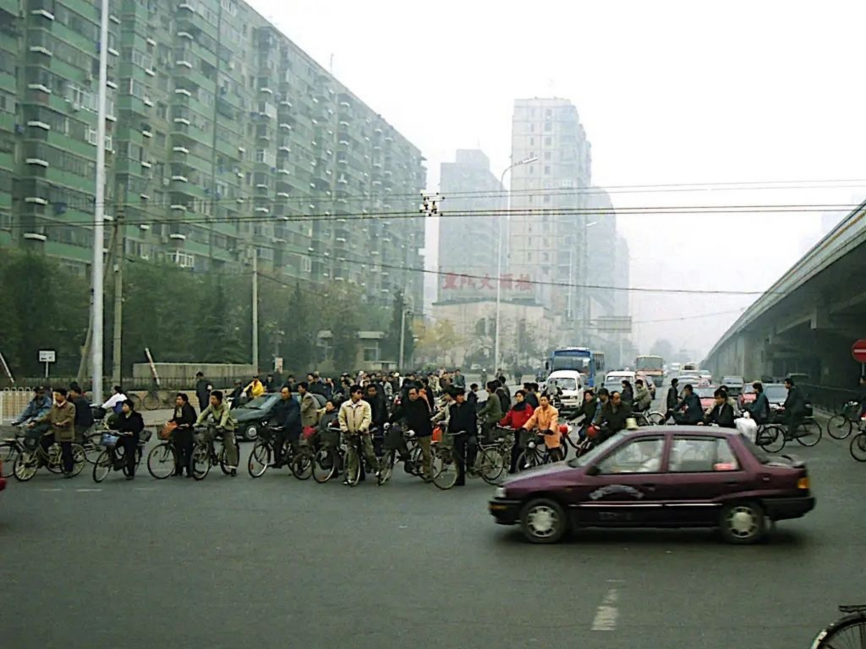 1999年的北京街头
