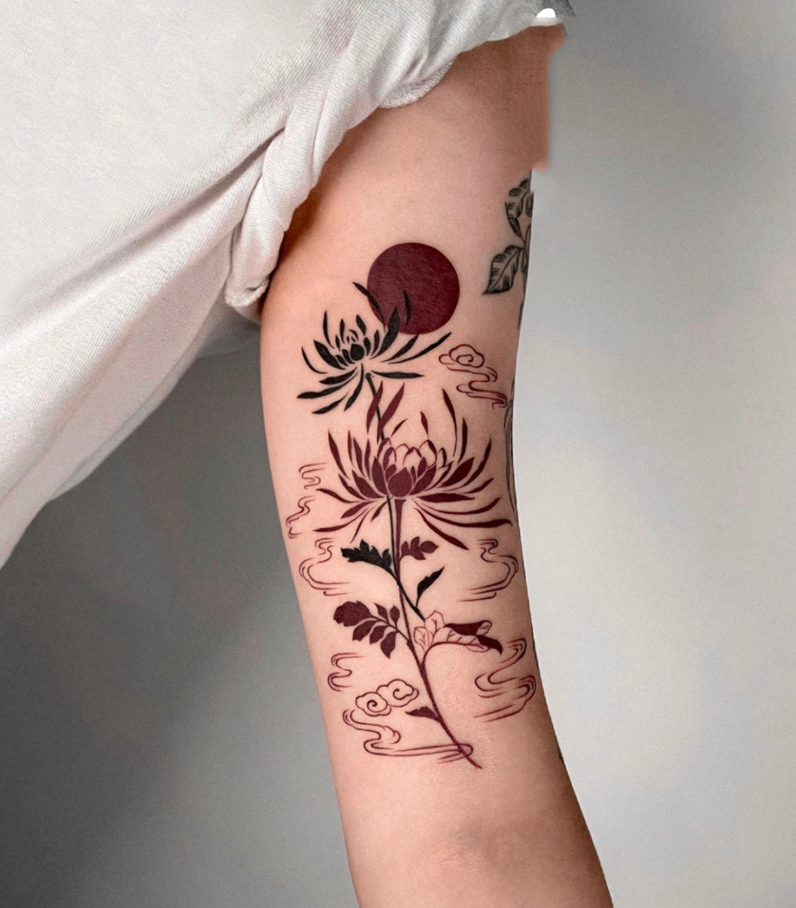 海娜|hainhenna tattoo中式风格图案 海娜手绘设计