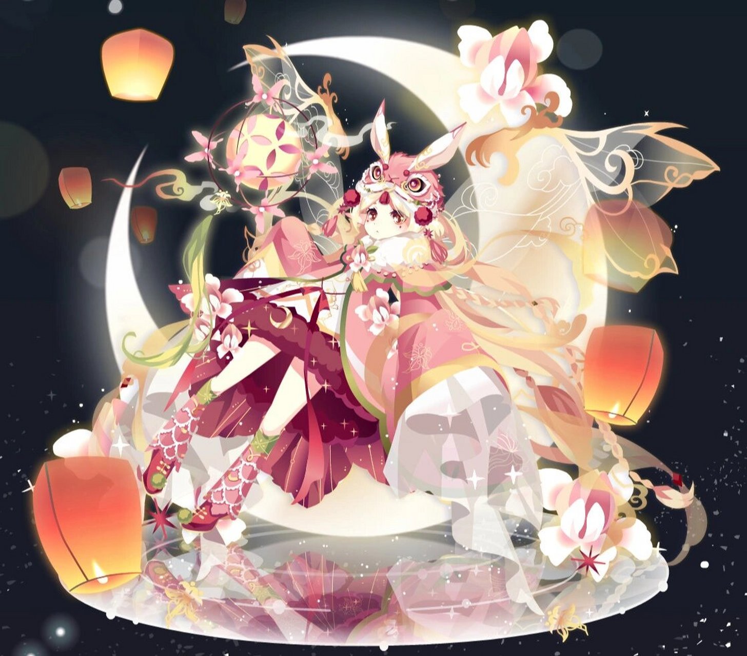 小花仙精灵王神祈套装 第一幅:金鱼草——龙雀 第二幅:瑞香——山梦