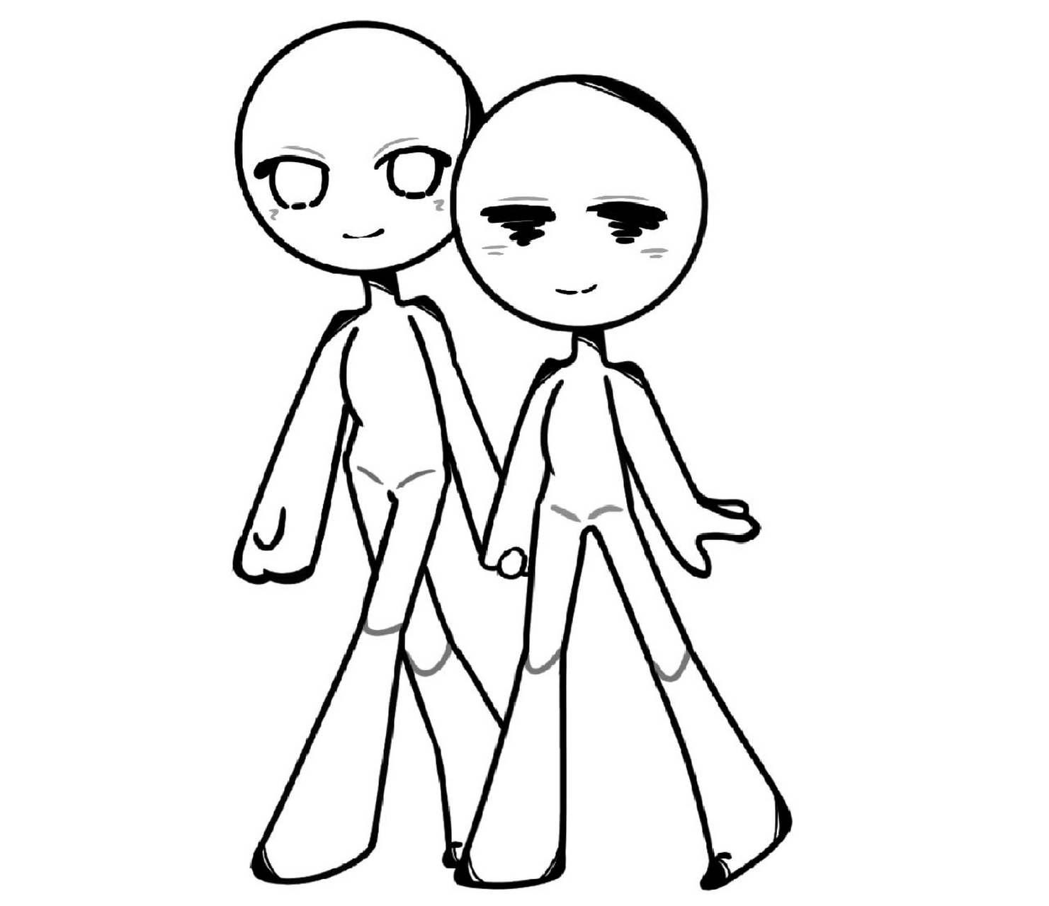 柴设模板【散步】我火速又画了一个 你们似乎喜欢模板,我加了几个表情