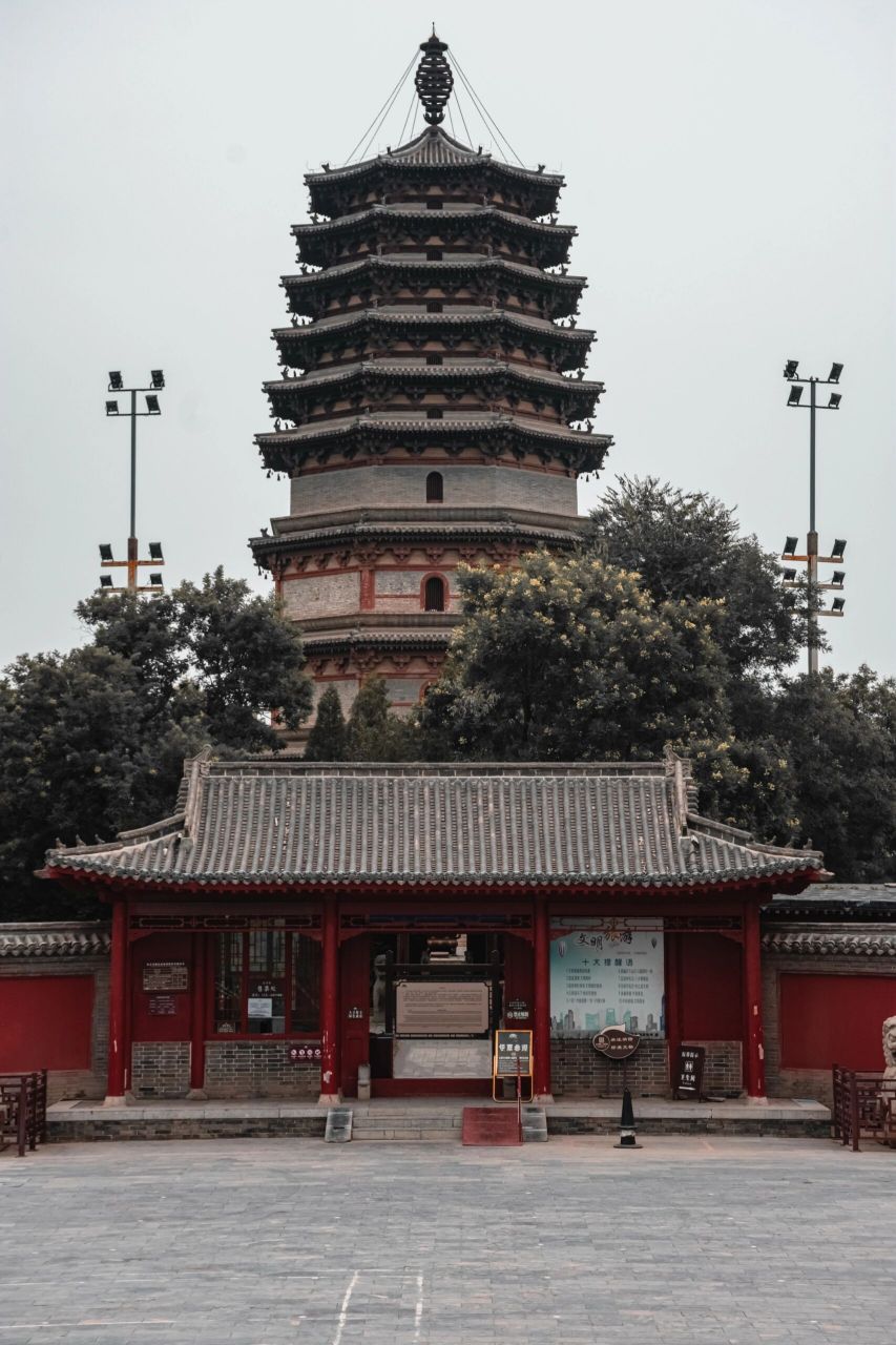 跟着梁思成,重走正定四塔      99开元寺须弥塔「正定雁塔」 开元寺