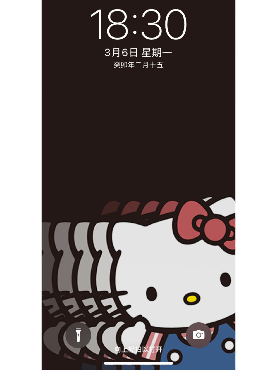 【hello kitty发光渐变壁纸】我也有啦!