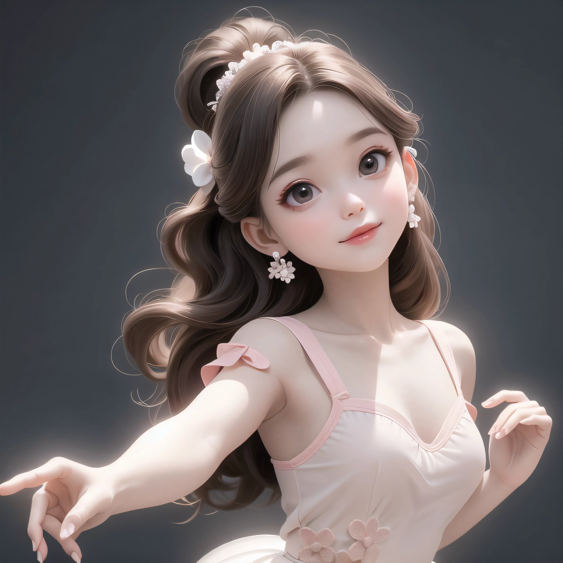 跳芭蕾舞的少女头像💎优秀的人都闪闪发光