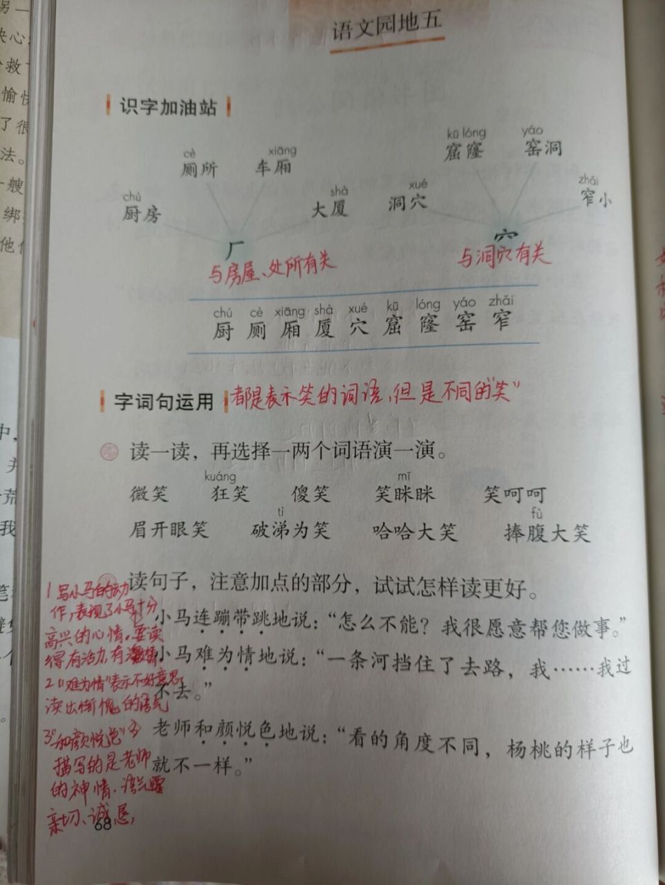 二下语文园地五 口语交际课堂笔记教室备课 #教师备课# #二年级语文