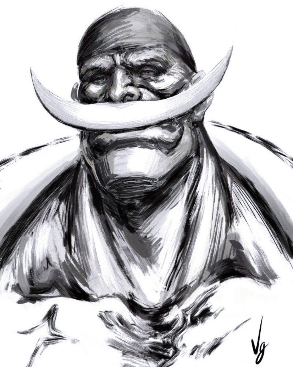 海贼王头像壁纸|白胡子(海贼中的强者) 白胡子海贼团,日本漫画《海贼