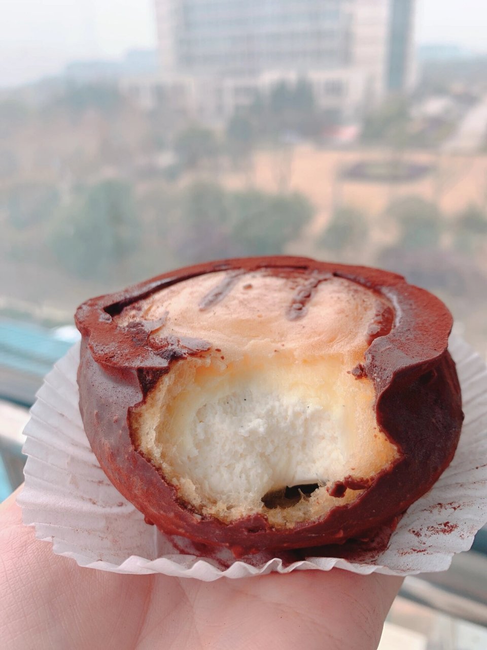 山姆新品泡芙正确吃法 一盒子泡芙吃到最后一个才想起来记录一下挺