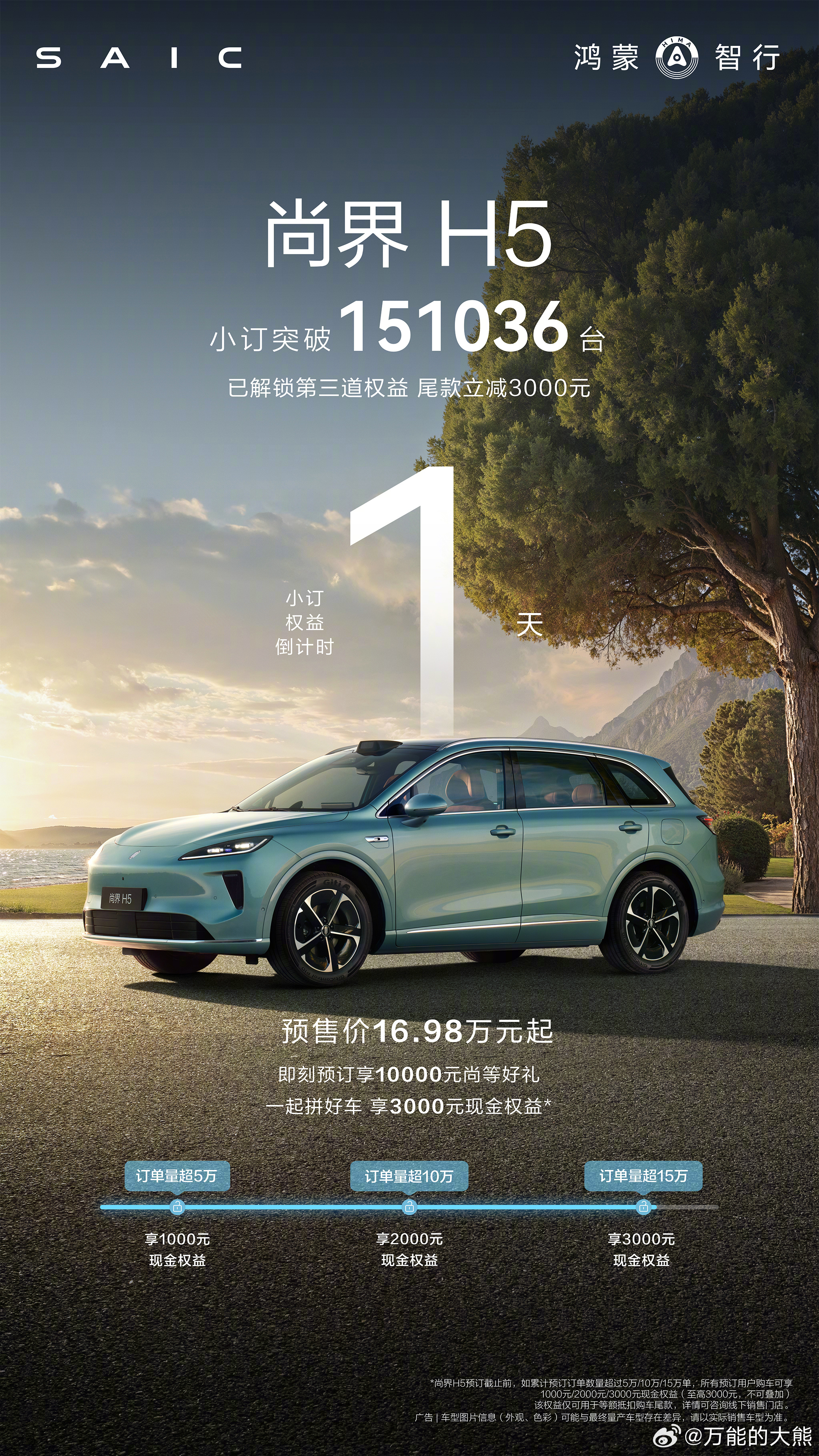 这个车我觉得真的不错,只是因为是一个全新的品牌,可能小订数量没有