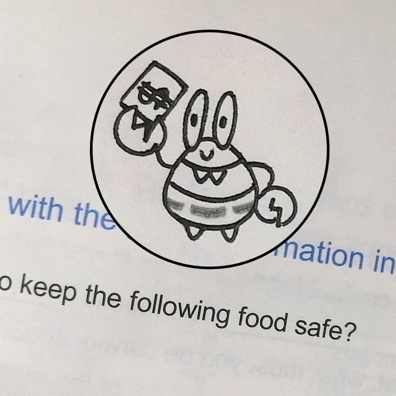 蟹老板简笔画来啦! 祝看到的宝贝都暴富!