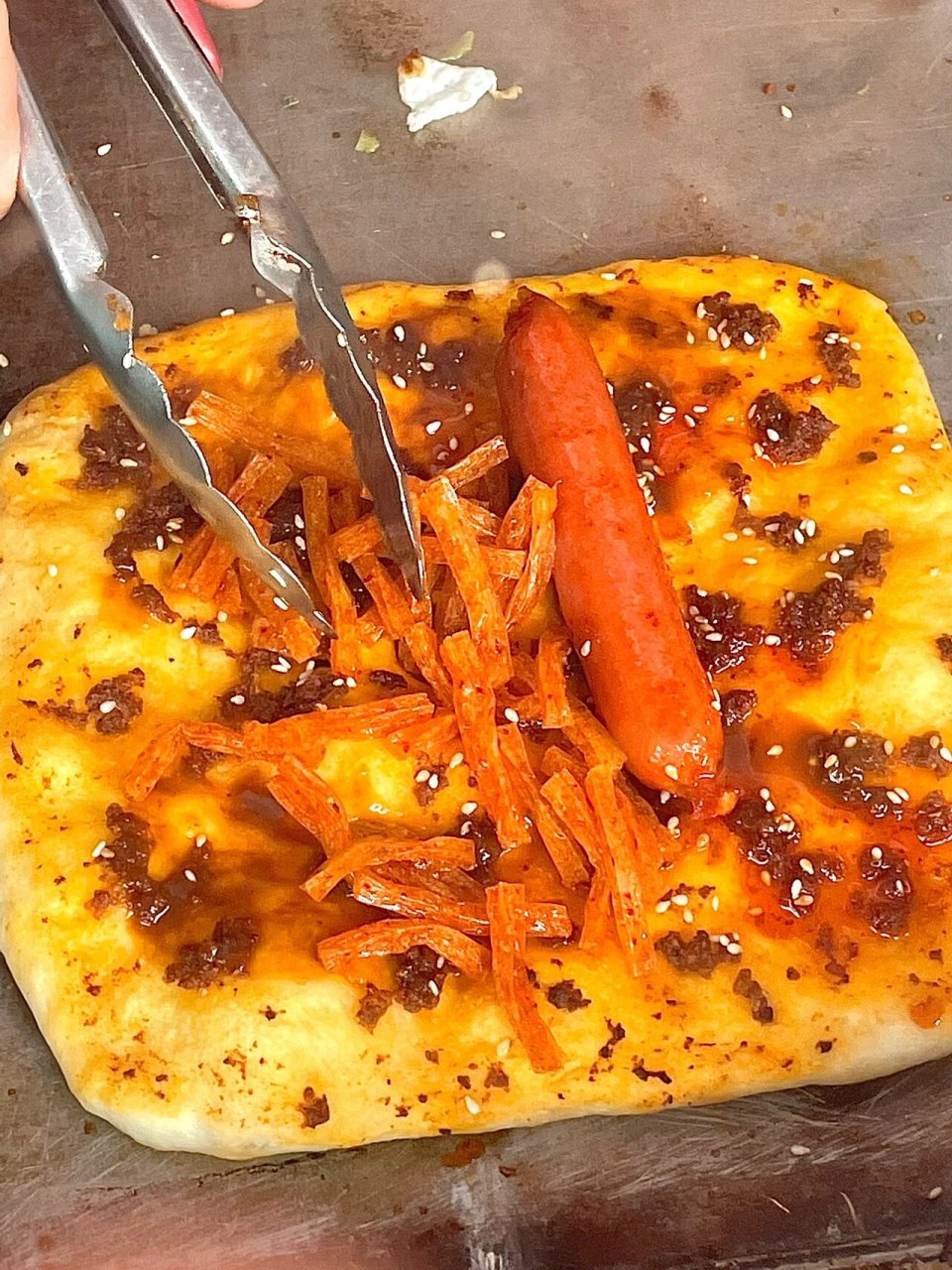 青岛美食·巨巨巨好吃的酥皮武大郎烧饼!