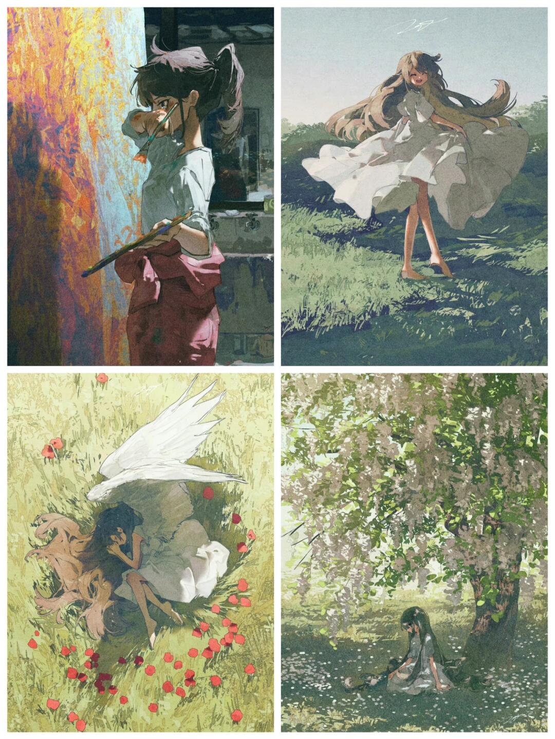 680期插画风格审美积累日本插画师
