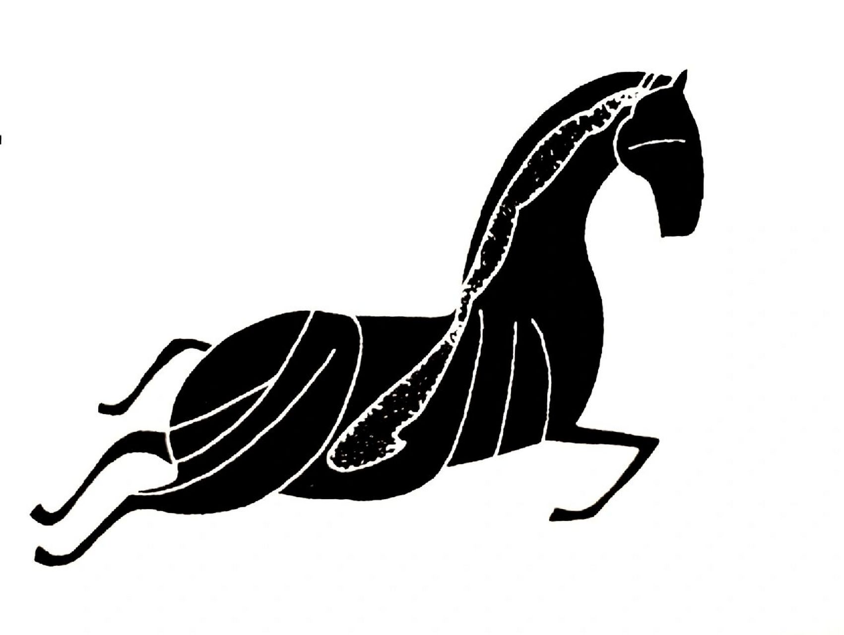 马到成功的马纹图案 中国传统纹样文化传承 96在中国古代,马一直是