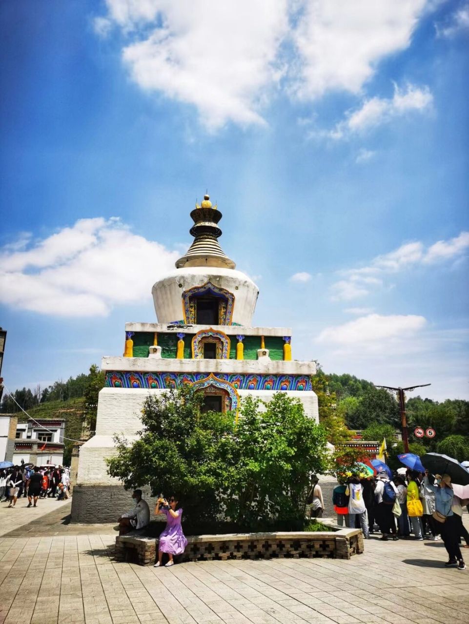 怀着纯净的心灵来到塔尔寺 自己买了高德上面的旅游景点讲解,,一般