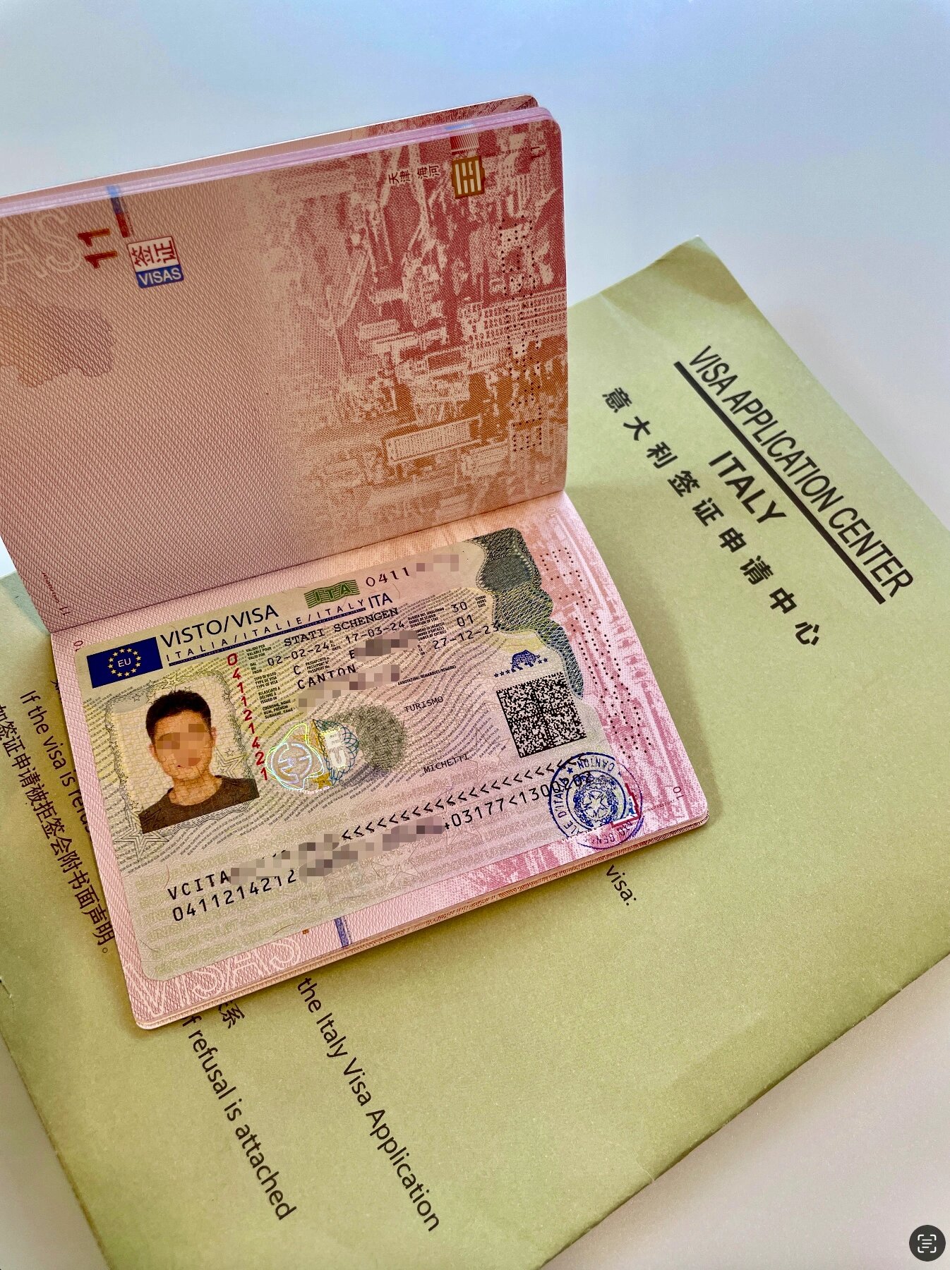 意大利签证diy全流程攻略和注意事项 等了15天,终于拿到意大利申根签