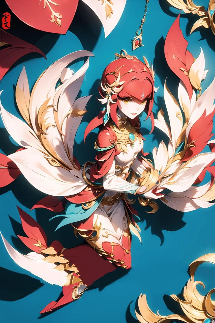 99卷|塞尔达壁纸|英杰篇:米法 03 尝试了下其他风格的米法.