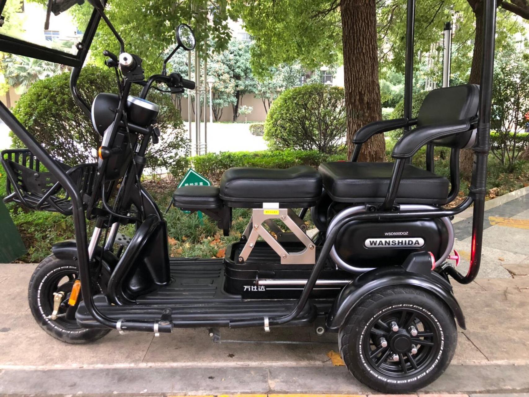 崭新21年天津万仕达(最高端的电动车),透镜大灯,座椅90可调高低,可