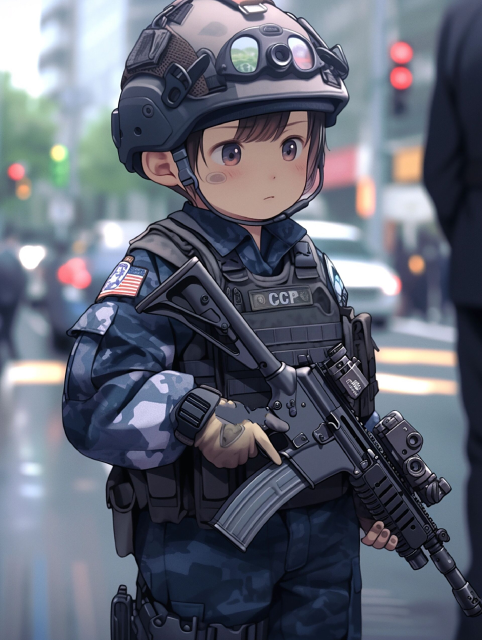 特警系列头像|帅萌特警出任务啦